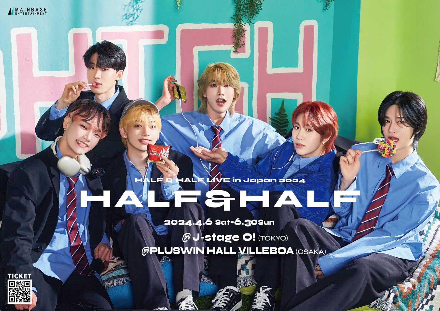 HALF & HALF LIVE in Japan 2024 FREE SHOWCASE