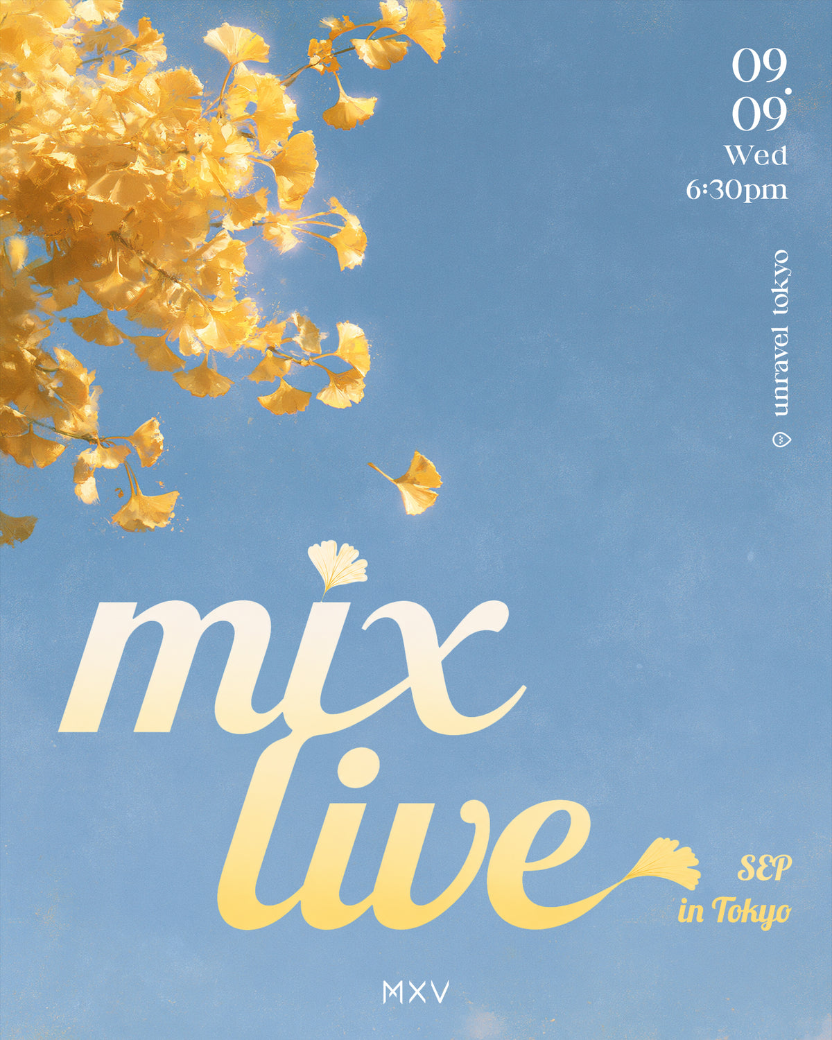 一般販売(先着)『MIX LIVE SEP in TOKYO』